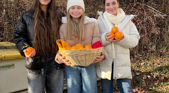 Orangenverkauf wieder einmal ein voller Erfolg!!