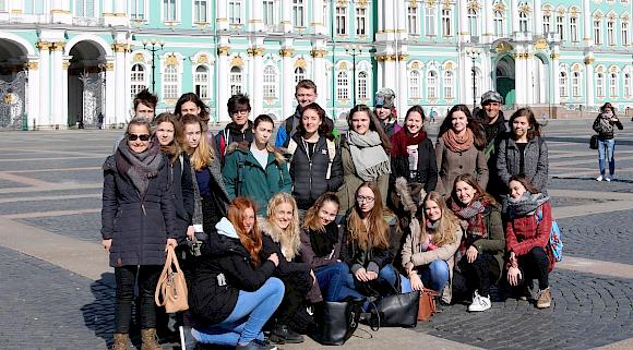 Schüleraustausch mit St. Petersburg - Gegenbesuch