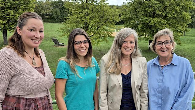 Unser Team im Sekretariat (v.l.n.r.): Frau Hartmann, Frau Hammer-Cariati, Frau Sailer, Frau Seizinger