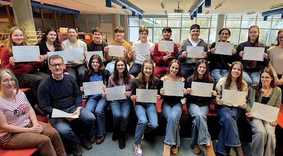 DELF-Prüfung erfolgreich bestanden